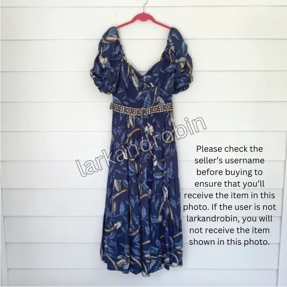 NEW Johanna Ortiz Botanical Heritage Dress 10 - Picture 11 of 17